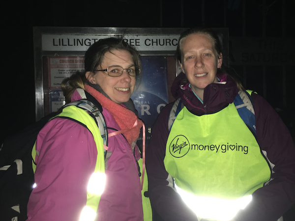 Fi and Jo successfully complete their 24 hour sponsored walk!